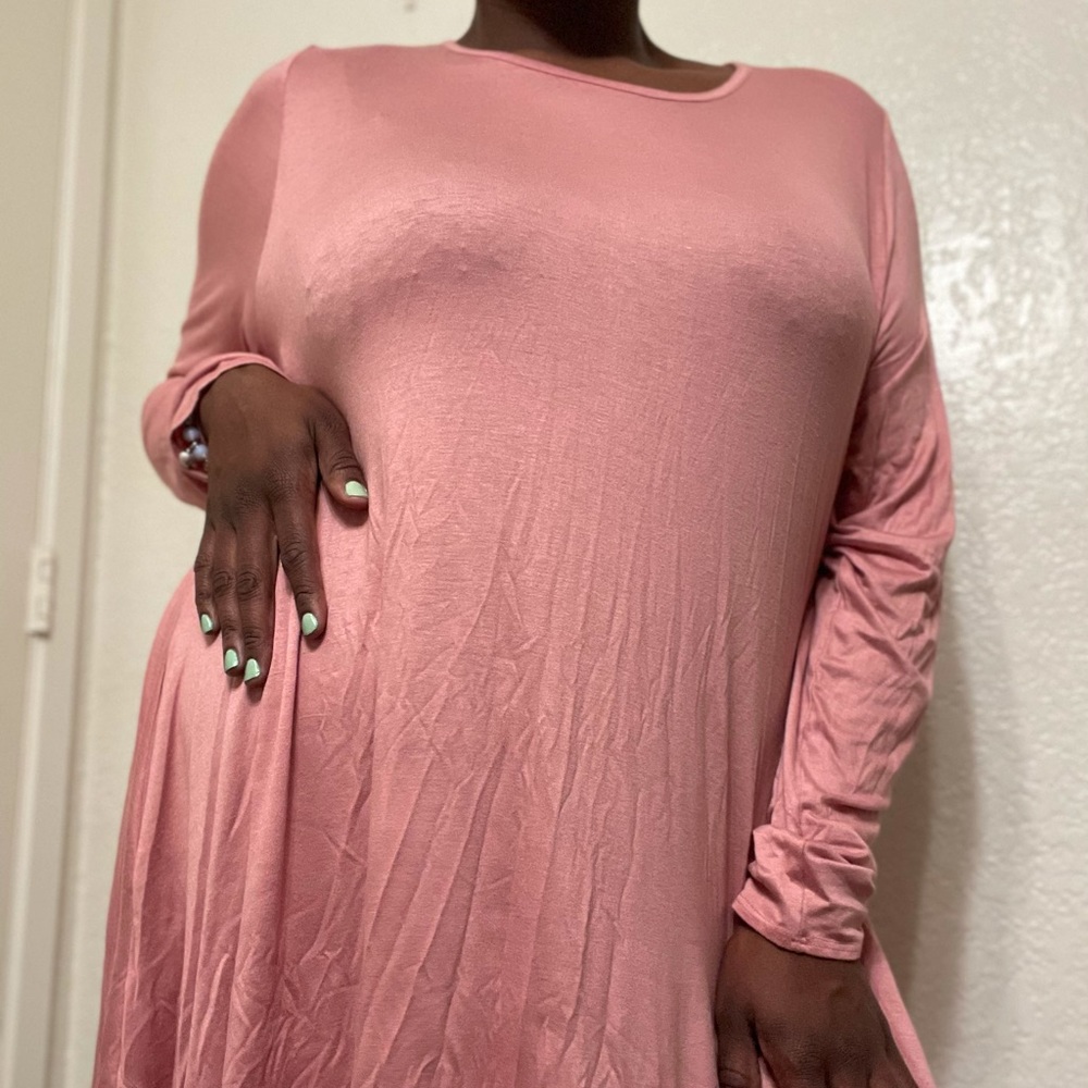 Long Sleeve TShirt Dress